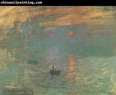 Claude Monet Impression Sunrise (mk09)